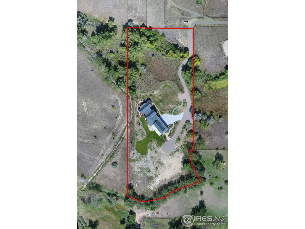 3840 Pleasant Ridge Road Boulder, CO 80301 - Photo 2 of 30 an aerial view of a house