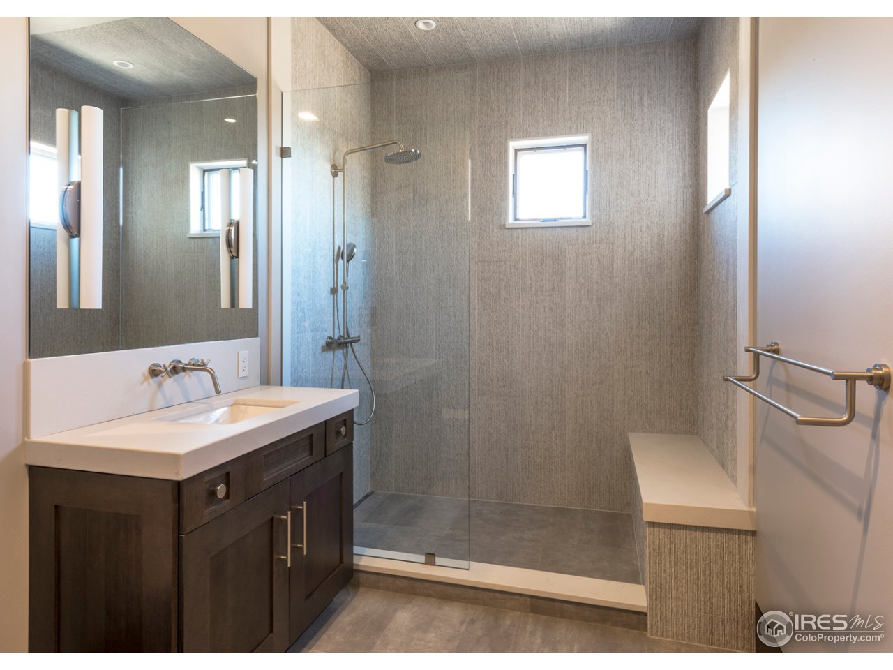 3840 Pleasant Ridge Road Boulder, CO 80301 - Photo 30 of 30 a bathroom with a sink a toilet and shower