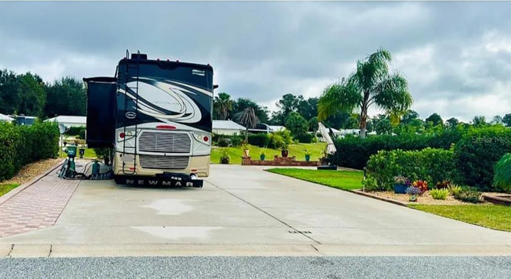 a car parked in front of a house