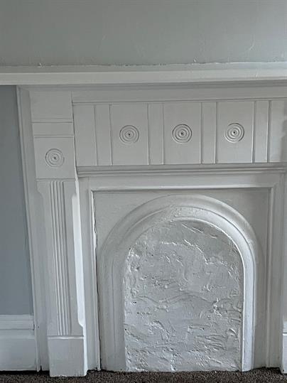 5220 Holmes Street Pittsburgh, PA 15201 - Photo 14 of 18 a close view of a fireplace