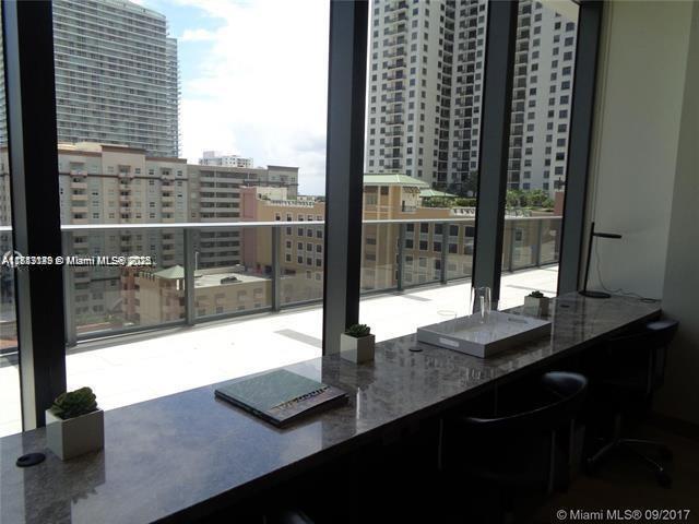 45 Southwest 9th Street, Unit 2709 Miami, FL 33130 - Photo 27 of 34 a view of a window with an outdoor space