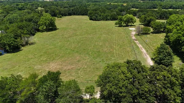 a view of a lake with a houses