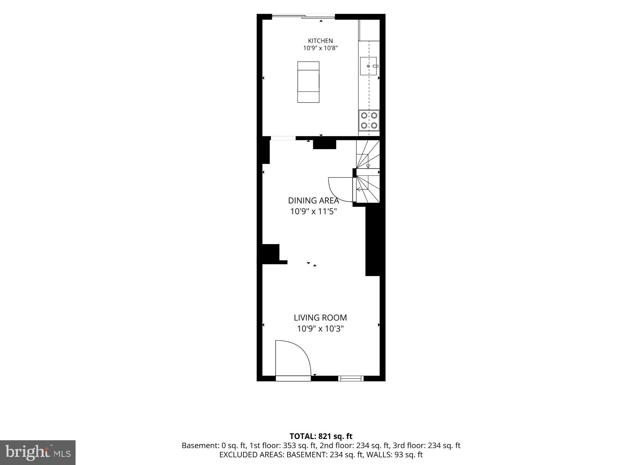322 South Poppleton Street Baltimore, MD 21230 - Photo 32 of 34 Charming layout for modern living.