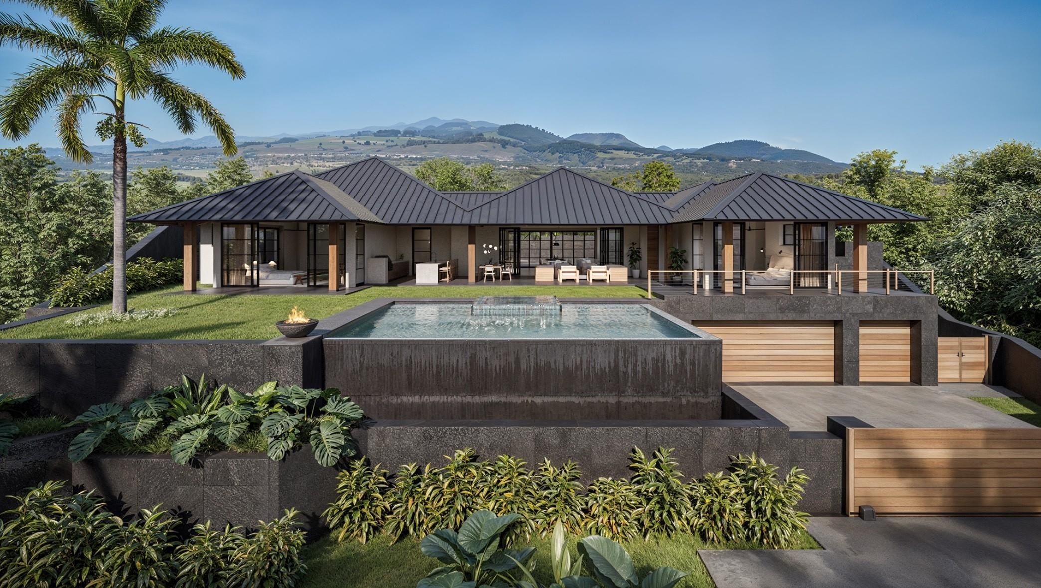 5171 Makena Road, Unit LOT 7 Kihei, HI 96753 - Photo 5 of 5 a front view of a house with garden