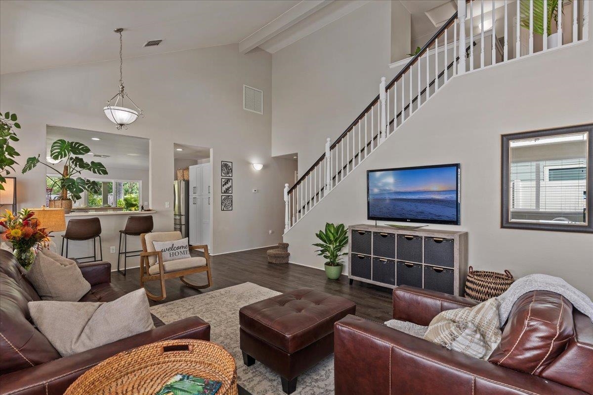 28 Papahi Loop Kahului, HI 96732 - Photo 7 of 50 a living room with furniture ceiling fan and a rug