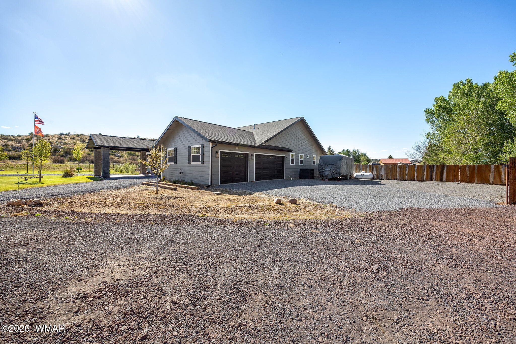 1940 Stonegate Way Heber, AZ 85928 - Photo 3 of 62 a view of house with backyard and road