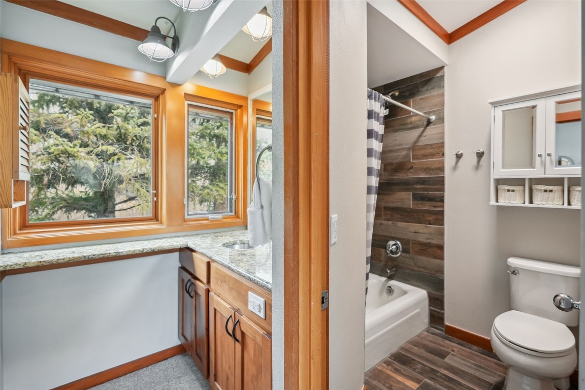 530 Tennis Club Road, Unit 1328 Keystone, CO 80435 - Photo 28 of 43 Primary bathroom, updated, and separate vanity area