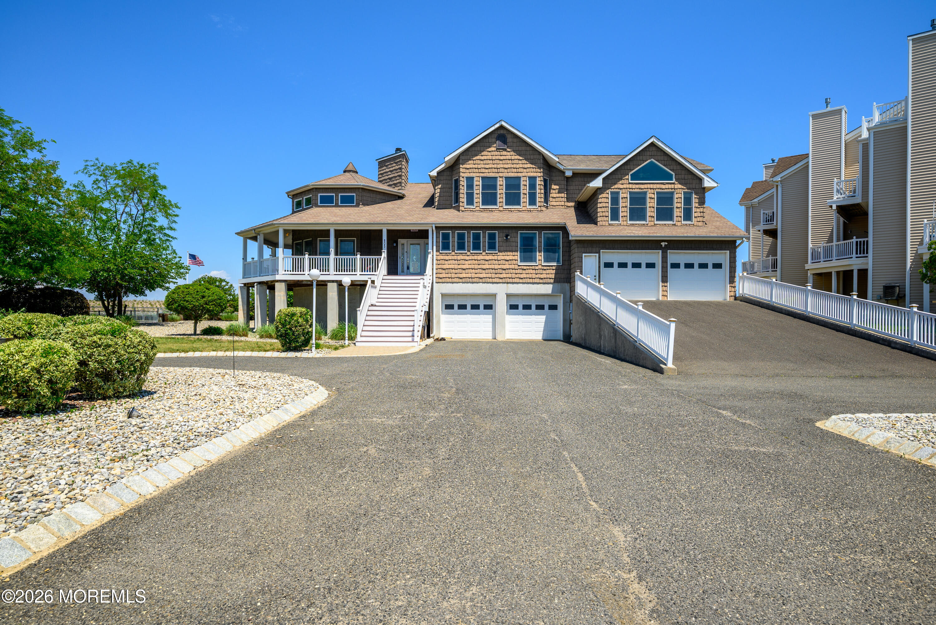 805 Front Street Union Beach, NJ 07735 - Photo 56 of 65 a front view of a house with a yard