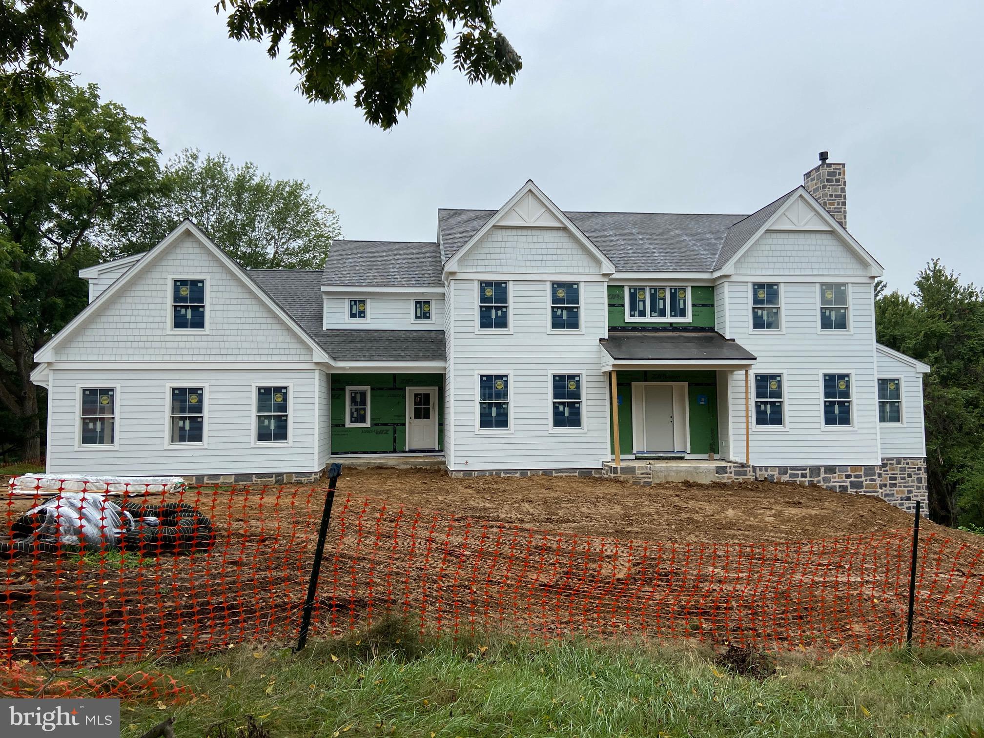 528 Spruce Lane Villanova, PA 19085 - Photo 4 of 6 Framed and under roof