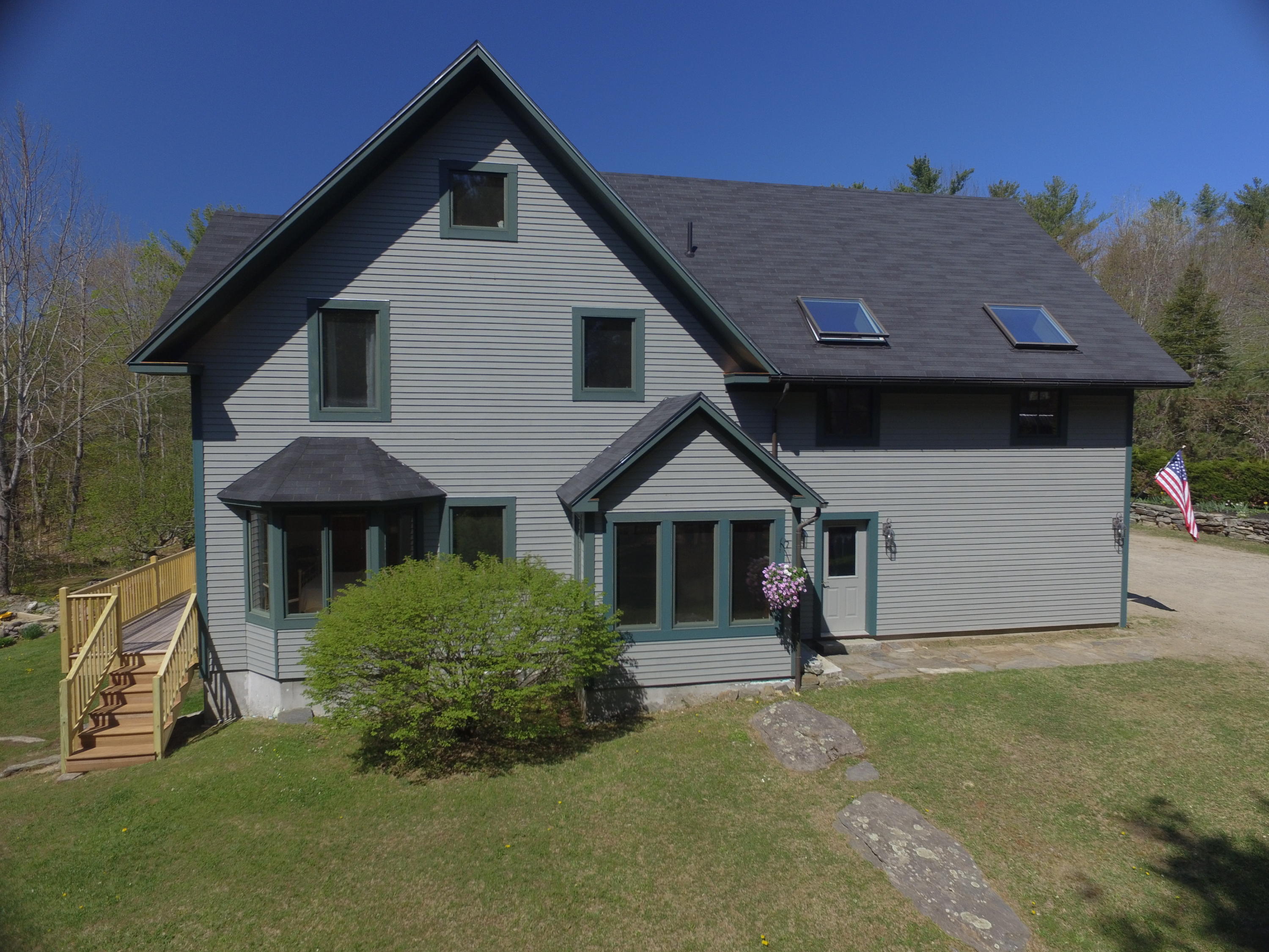 594 Old County Road Washington, ME 04574 - Photo 3 of 25 side yard
