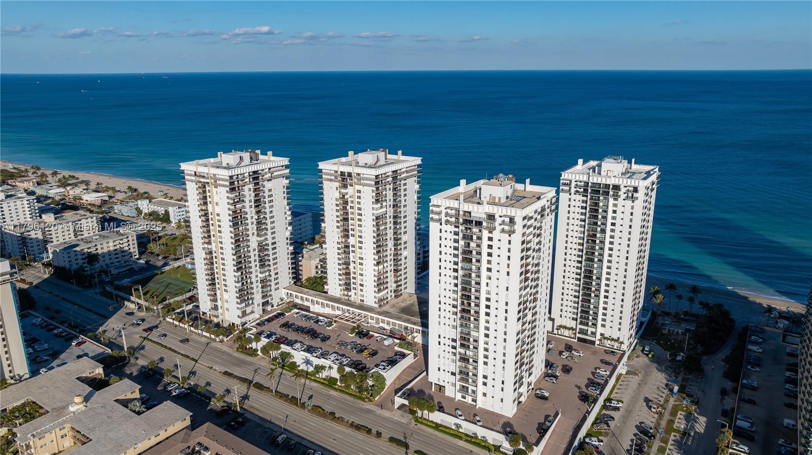 2101 South Ocean Drive, Unit 606 Hollywood, FL 33019 - Photo 52 of 58 a view of city with tall buildings