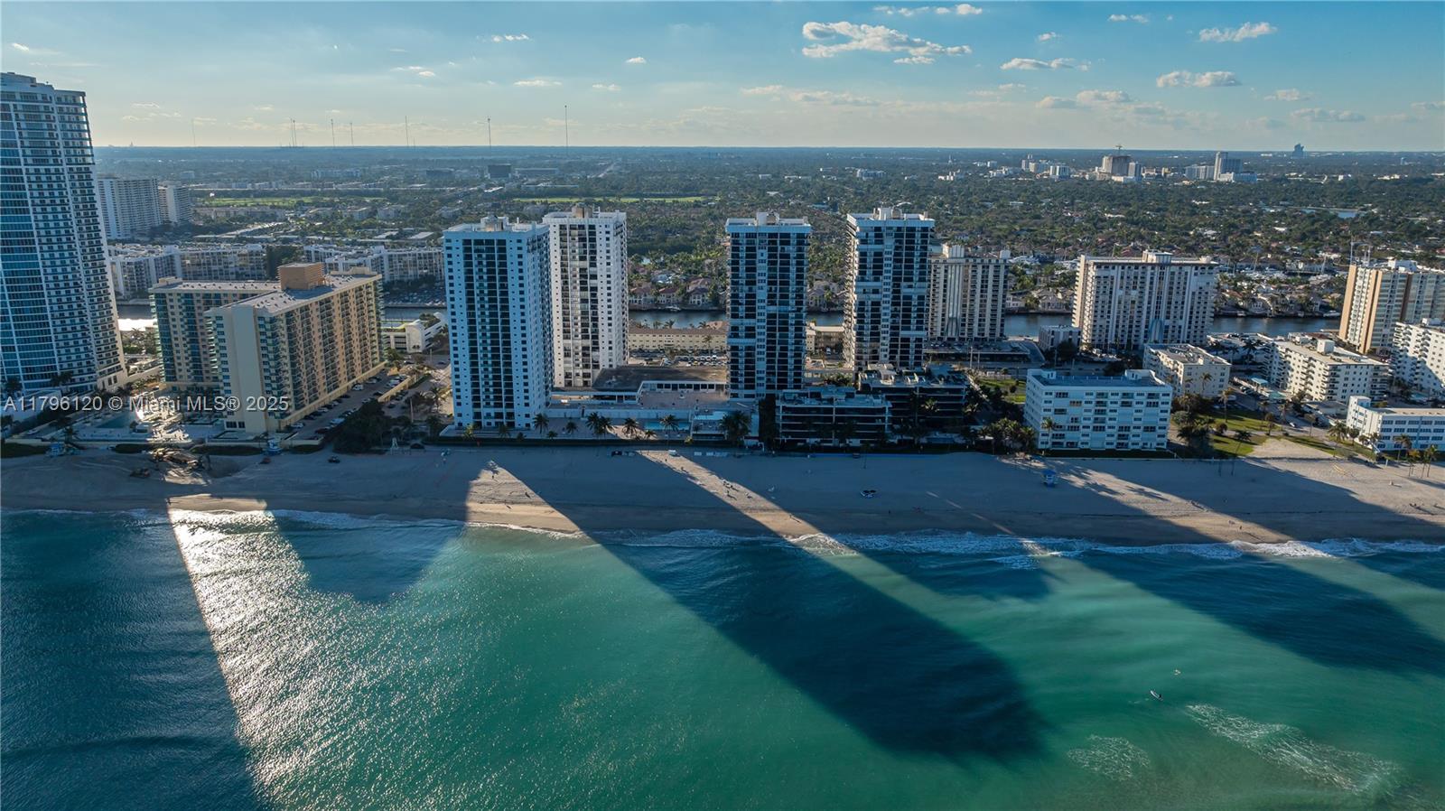 2101 South Ocean Drive, Unit 606 Hollywood, FL 33019 - Photo 56 of 58 a view of a city with tall buildings