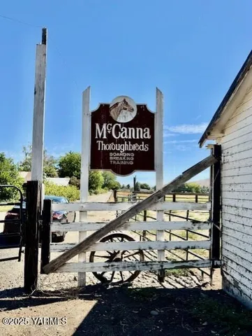 a sign on the side of a building