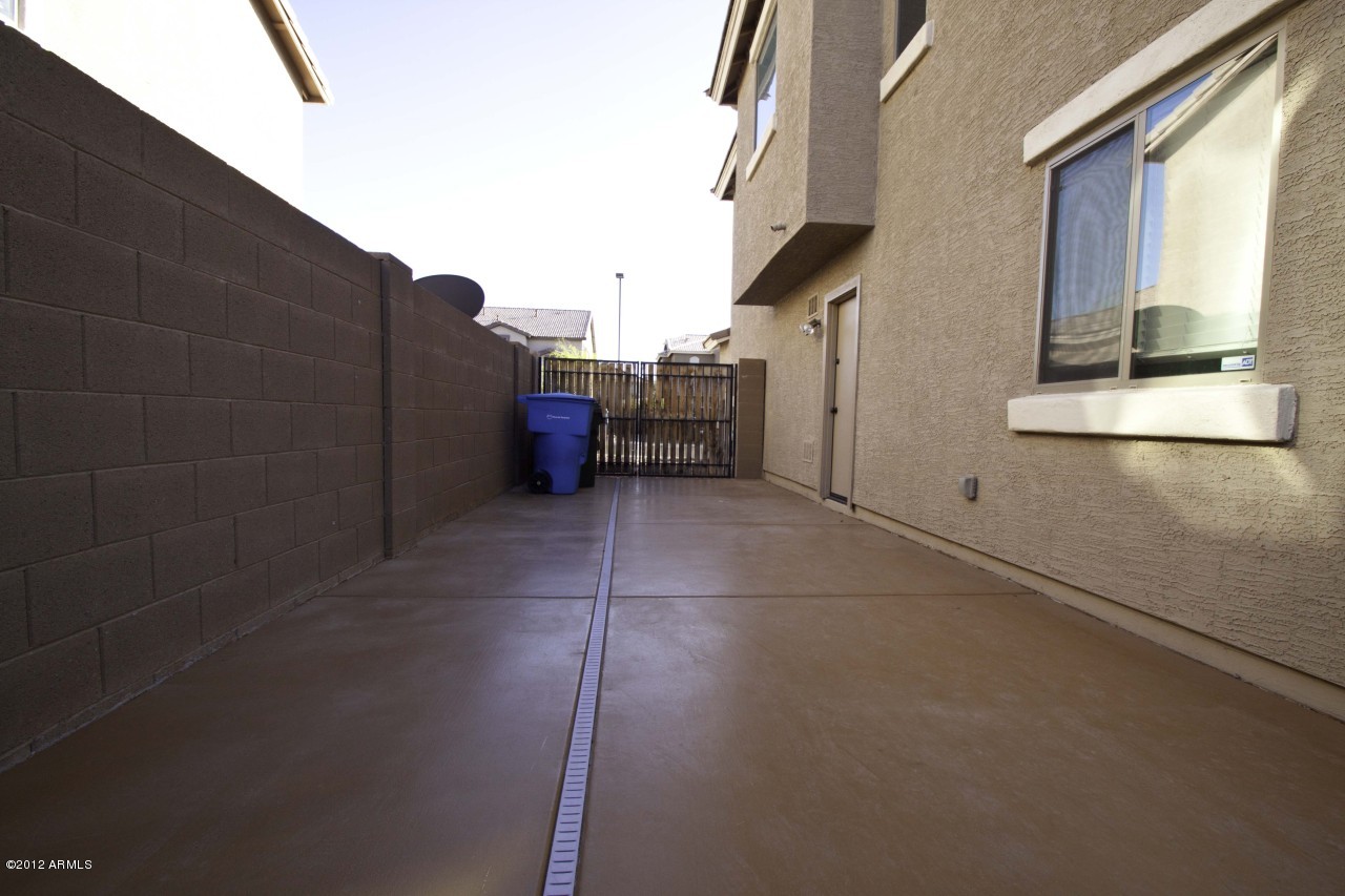 2408 West Steed Ridge Phoenix, AZ 85085 - Photo 24 of 31 East Side Back Yard With Slab