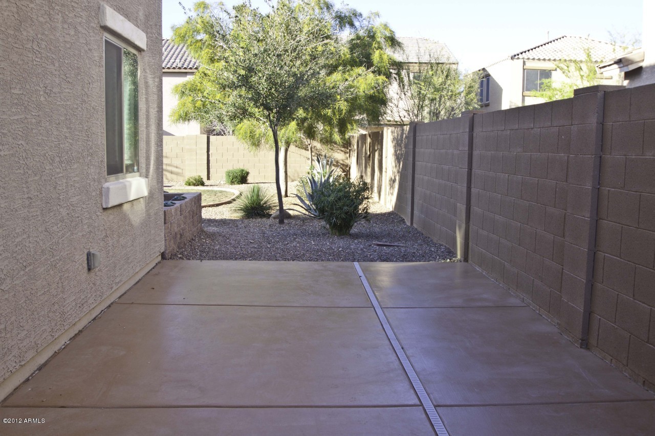 2408 West Steed Ridge Phoenix, AZ 85085 - Photo 25 of 31 East Side Back Yard With Slab2