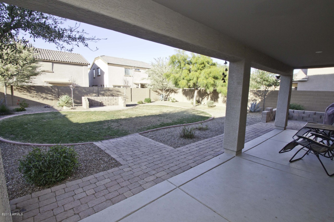2408 West Steed Ridge Phoenix, AZ 85085 - Photo 5 of 31 Large Patio Extended with Pavers