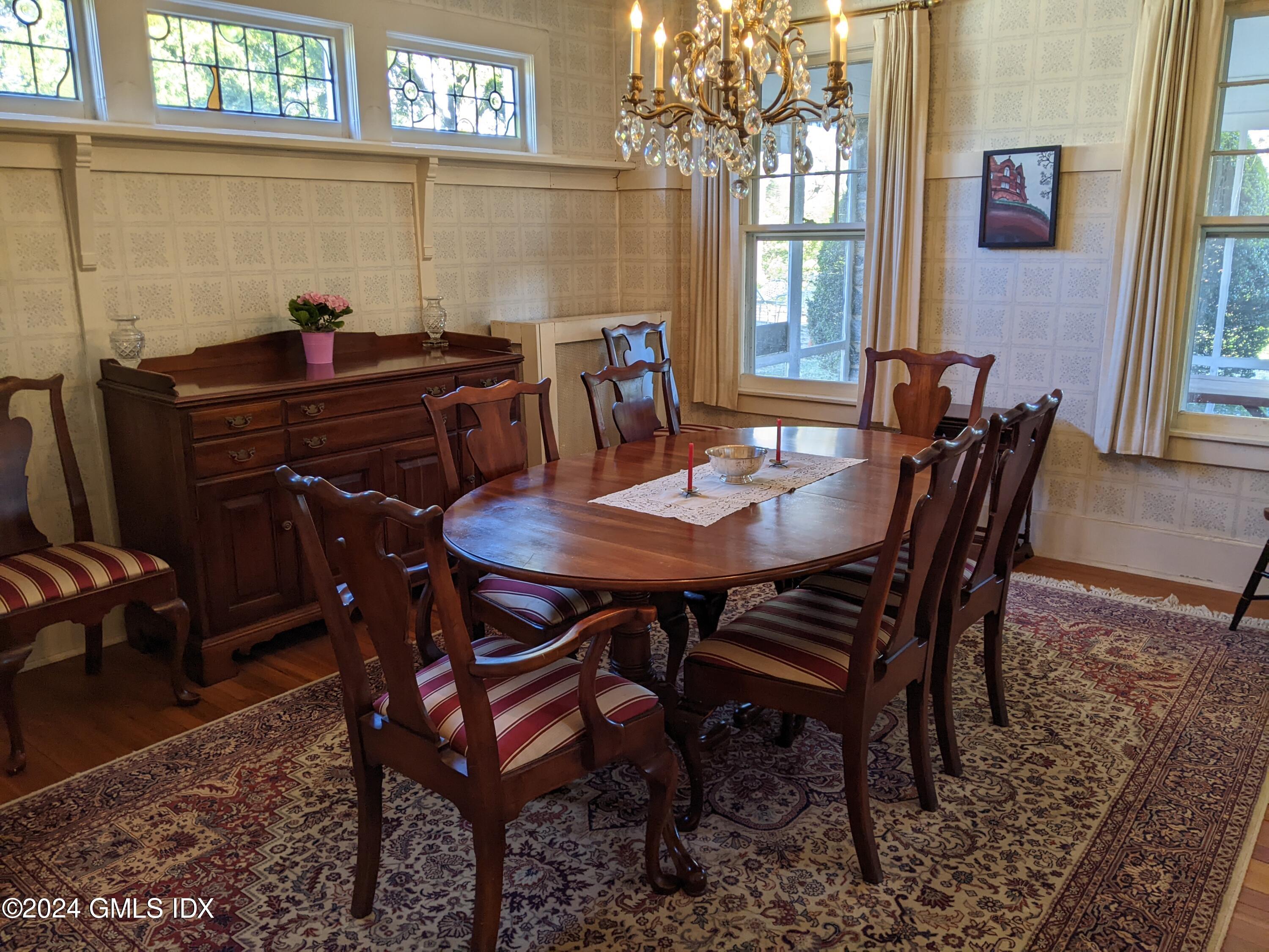 23 Ballwood Road Old Greenwich, CT 06870 - Photo 11 of 27 a dining room with furniture and window