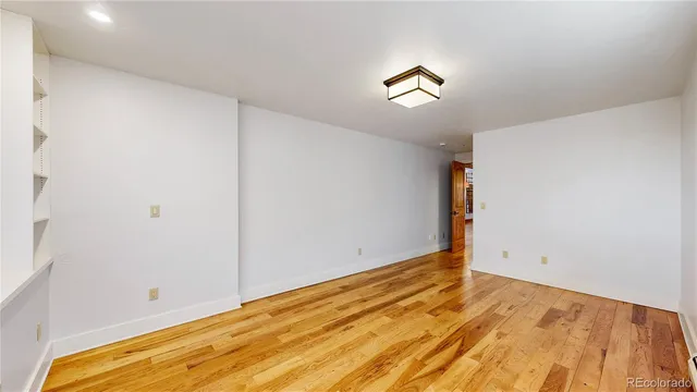 a view of empty room