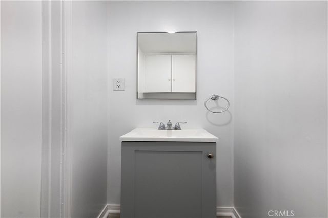 wooden floor in closet
