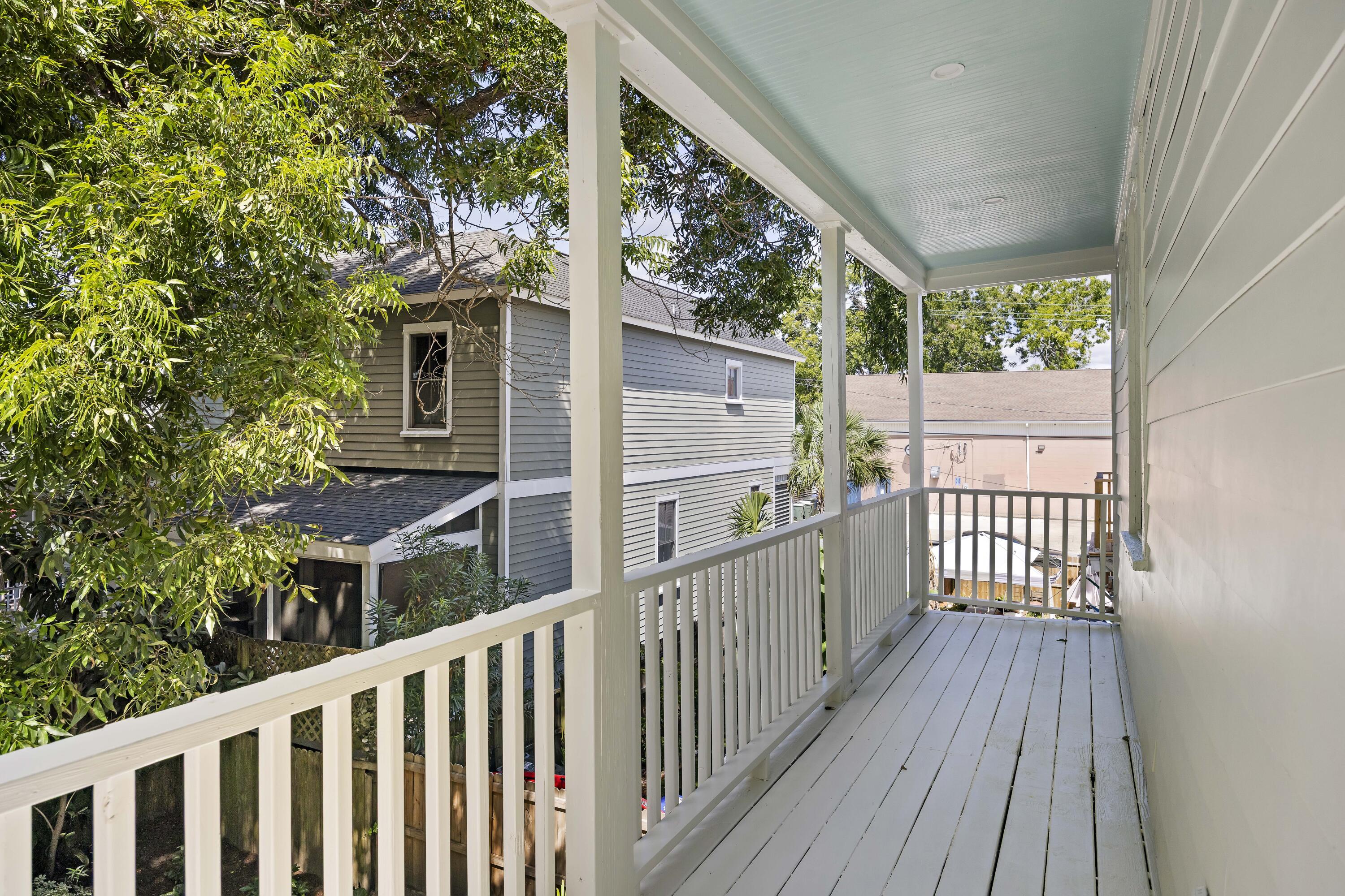 563 Rutledge Avenue, Unit A & B Charleston, SC 29403 - Photo 43 of 54 Rear Balcony
