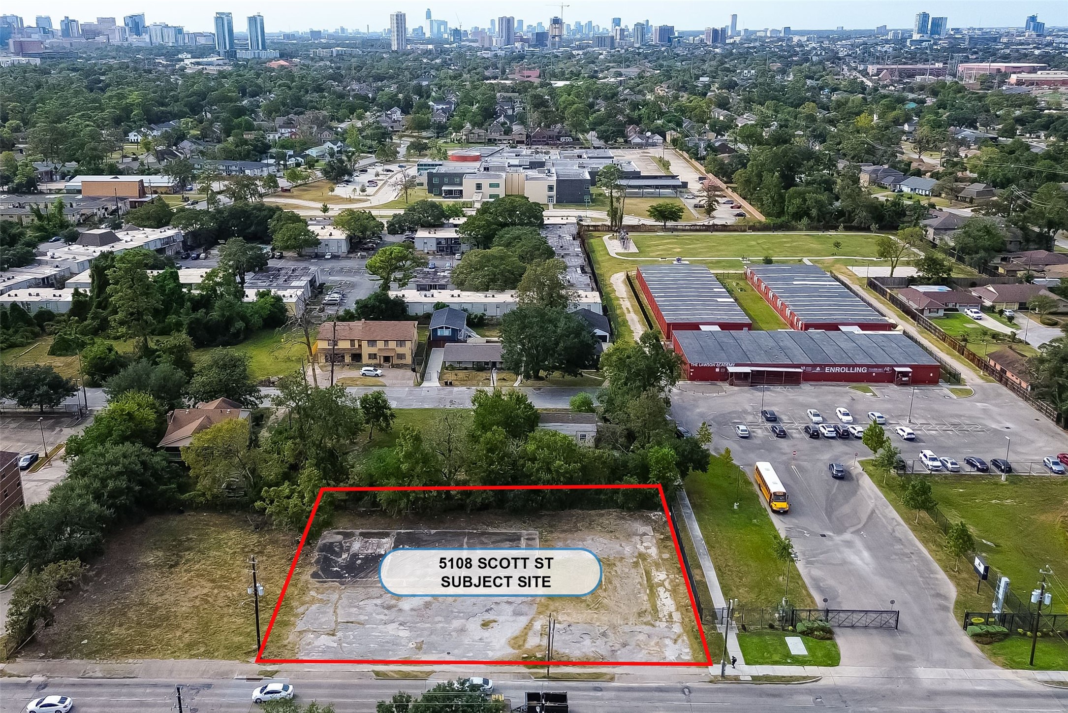 5108 Scott Street Houston, TX 77004 - Photo 1 of 4 an aerial view of a