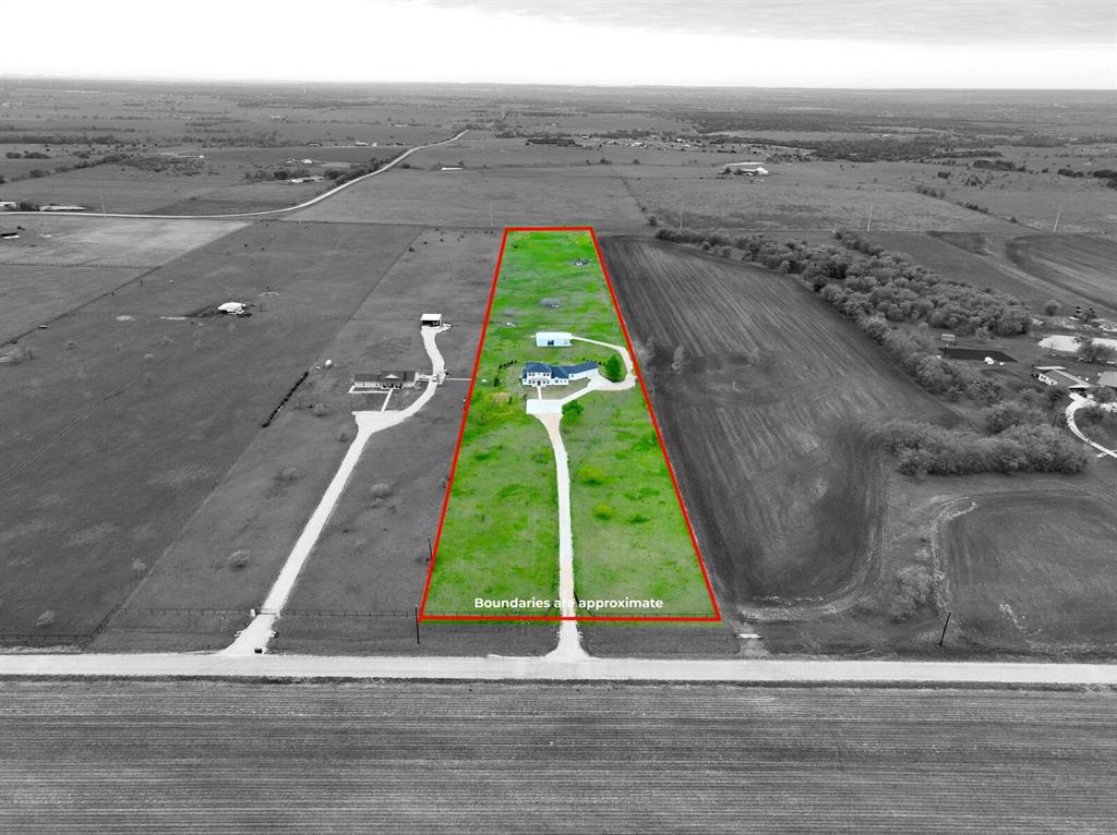 10160 Wallace Road Holland, TX 76534 - Photo 40 of 40 Overview of rural landscape featuring property boundaries highlighted