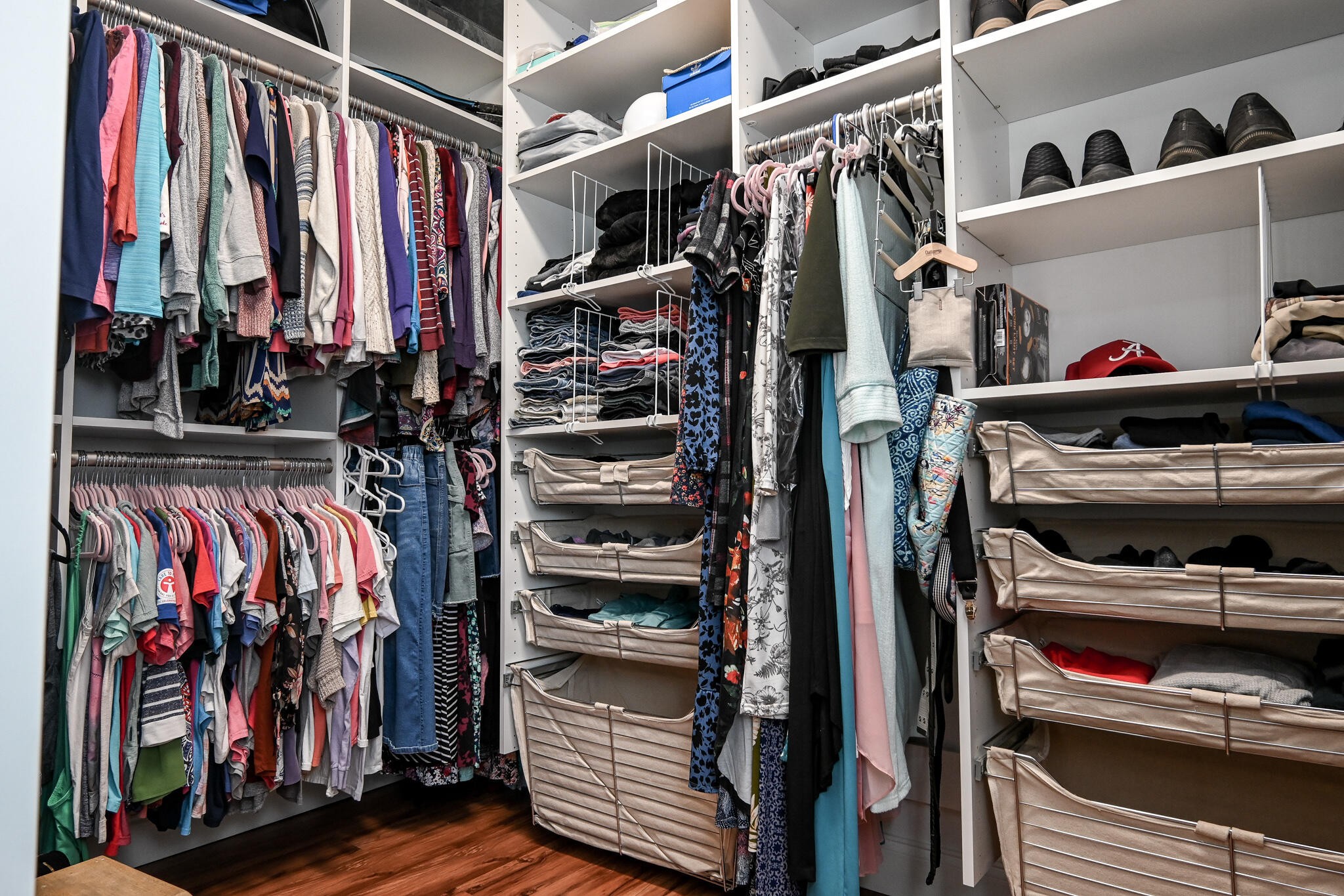 276 Mason Road McDonald, TN 37353 - Photo 37 of 67 a view of walk in closet with clothes and shoes