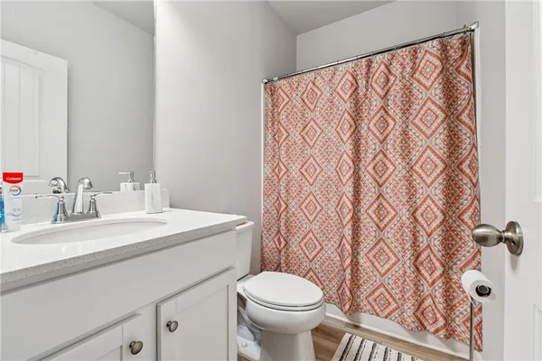 a bathroom with a sink and a toilet