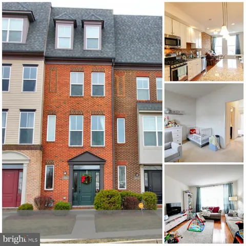 a front view of a multi story building