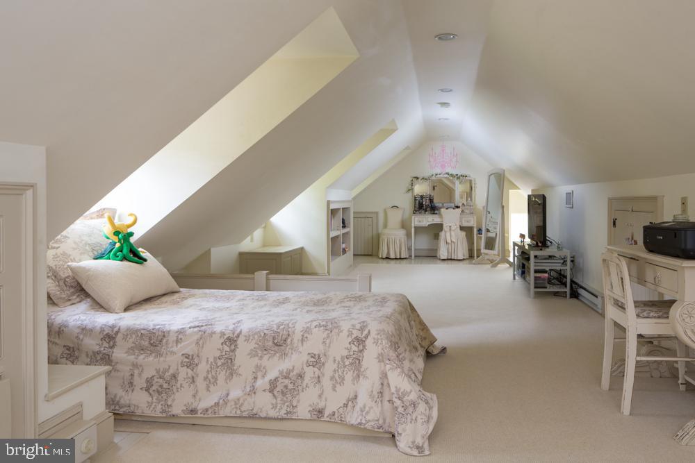 5736 Stoney Hill Road New Hope, PA 18938 - Photo 8 of 22 a bedroom with a large bed and potted plant