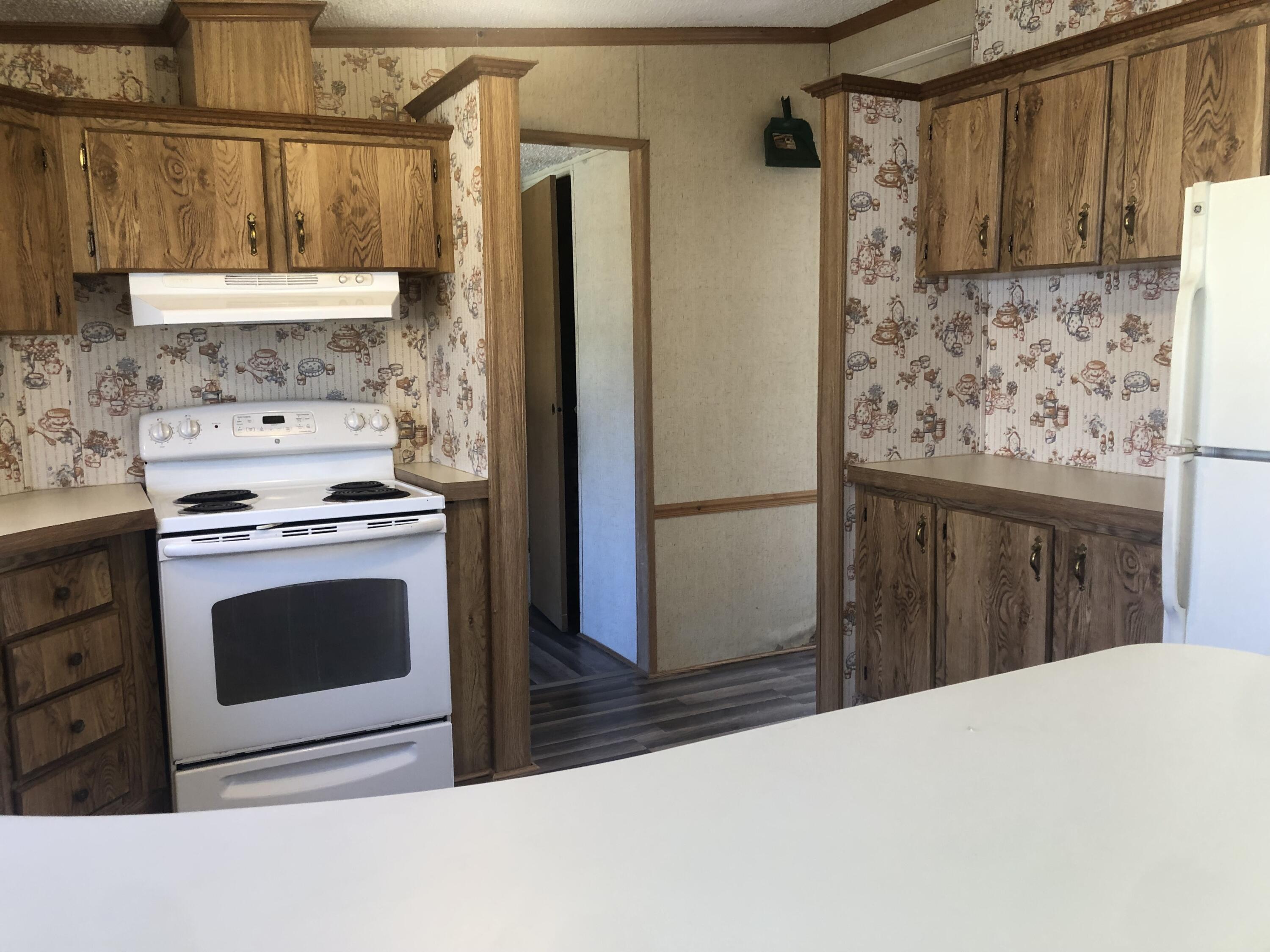 9210 Potts Creek Road Covington, VA 24426 - Photo 12 of 28 a kitchen with a stove and a refrigerator