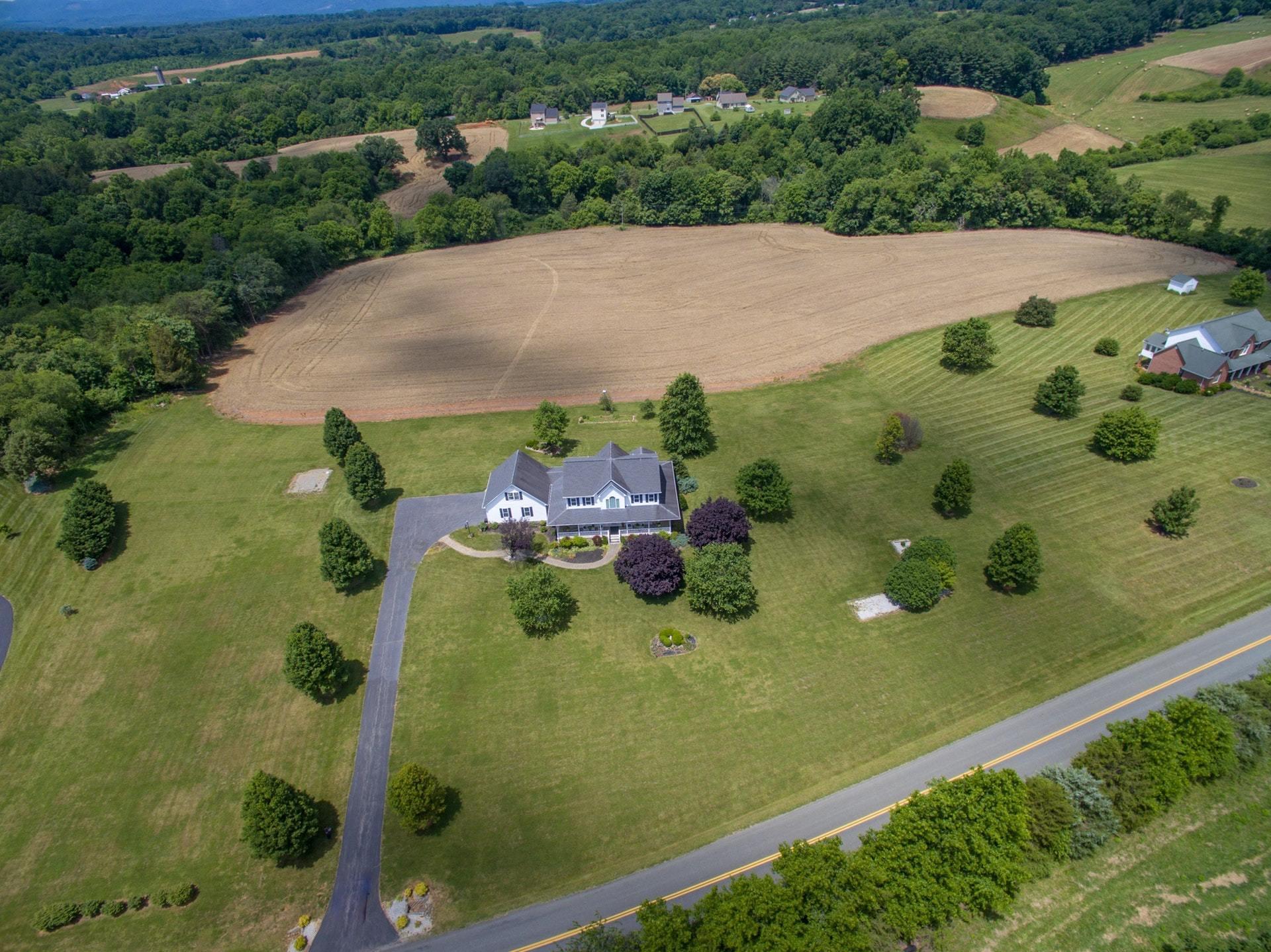 600 Dugwell Road Boones Mill, VA 24065 - Photo 74 of 78 an aerial view of a residential houses with outdoor space