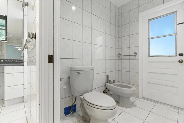 a view of a bathtub in a bathroom