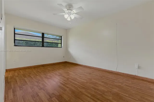 wooden floor in an empty room