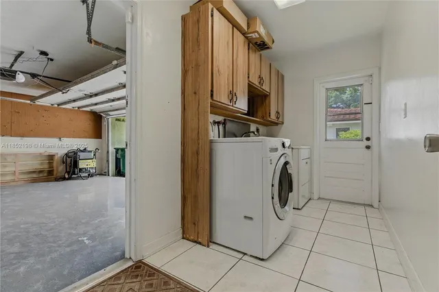 a view of a storage area