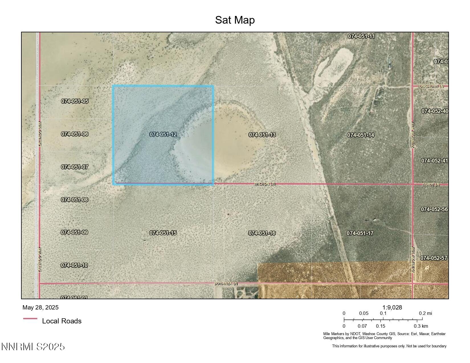 0 Michon Lane Reno, NV 89510 - Photo 1 of 5 Sat Map