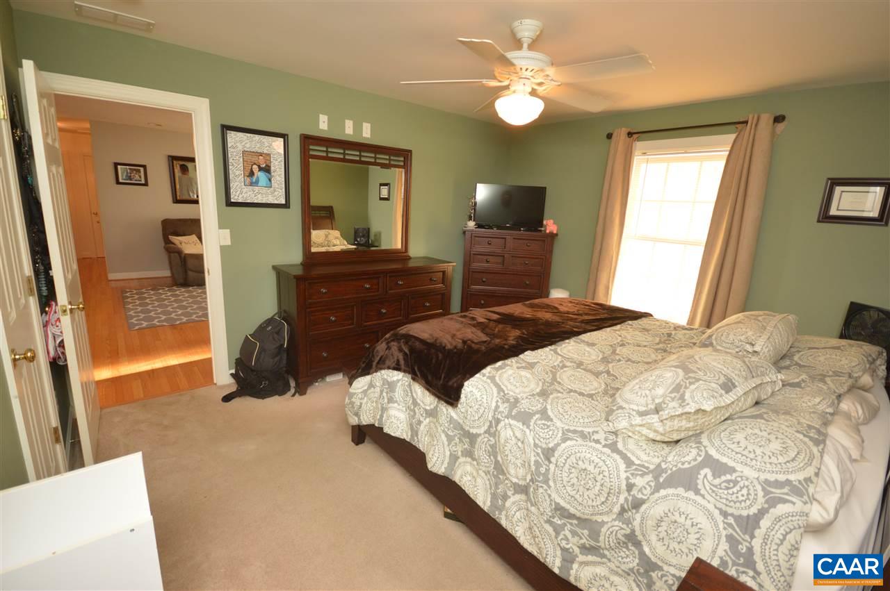 162 Stephens Loop Ruckersville, VA 22968 - Photo 9 of 29 a bedroom with a bed and a chandelier