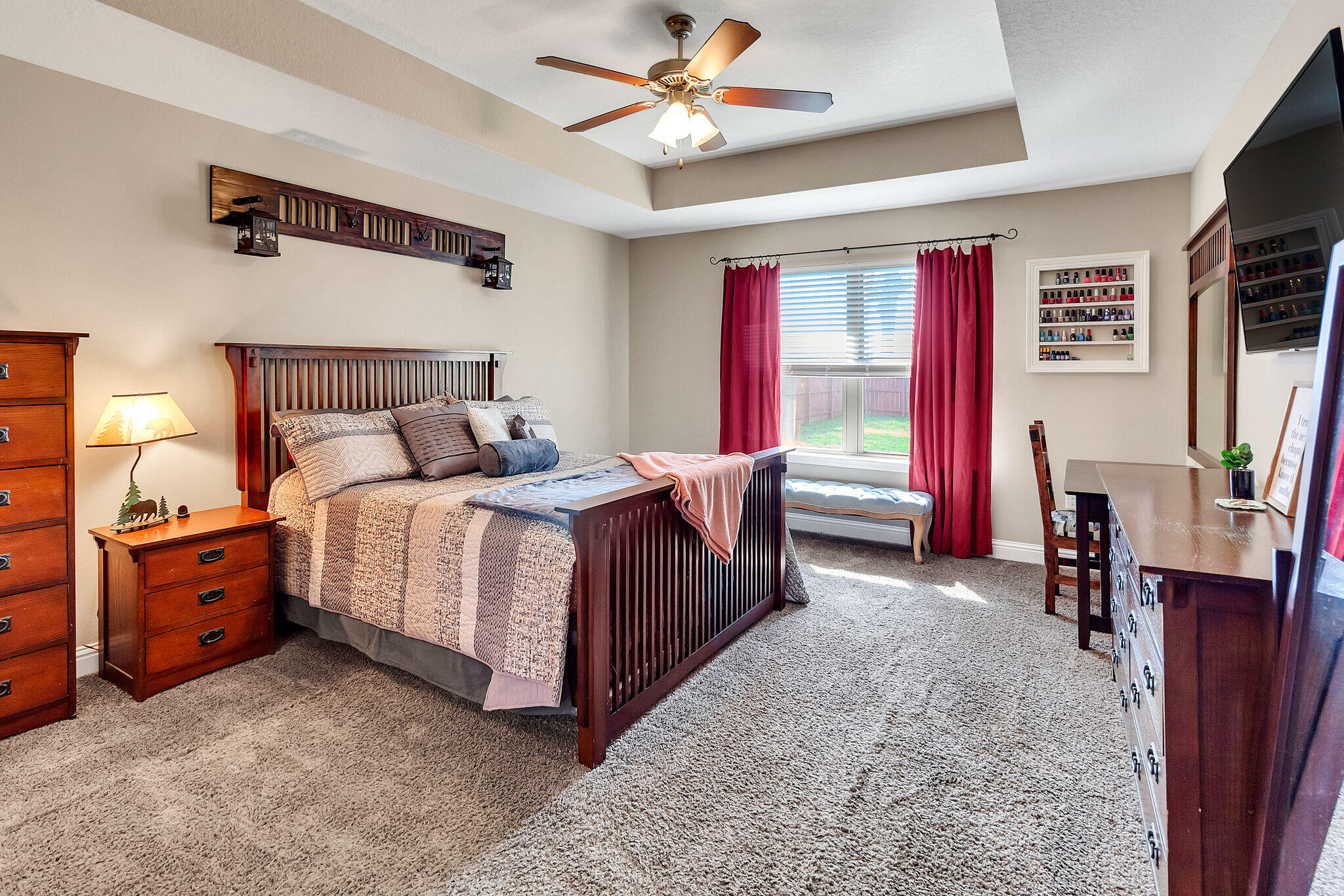 3044 Crown Creek Circle Crestview, FL 32539 - Photo 20 of 41 a bedroom with a bed dresser and a window