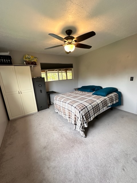 16-1562 Io Kea Rd Mountain View Mountain View, HI 96771 - Photo 10 of 30 a bedroom with a bed and a ceiling fan