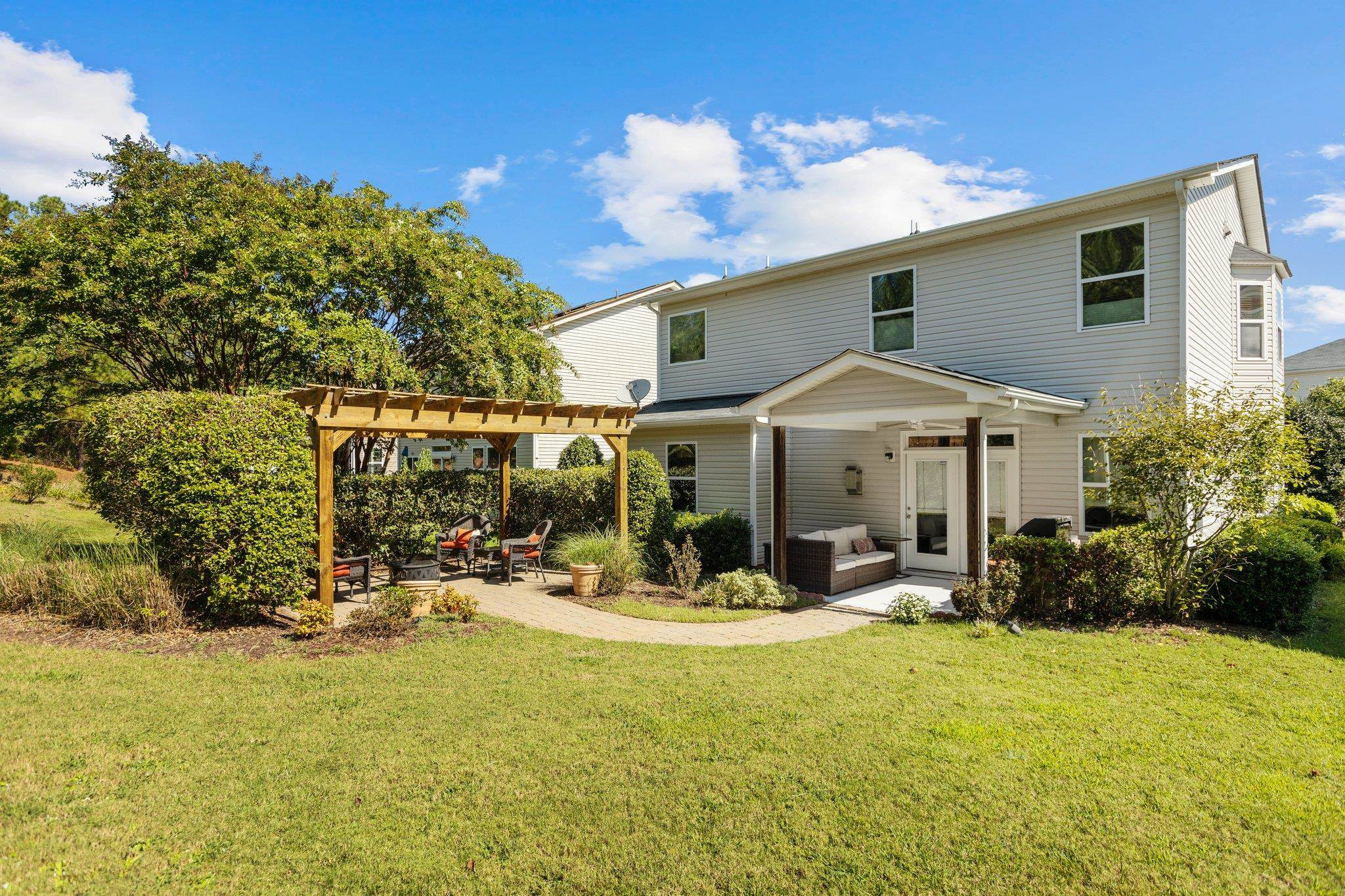 103 Daneborg Road Durham, NC 27703 - Photo 38 of 44 a view of outdoor space yard and patio