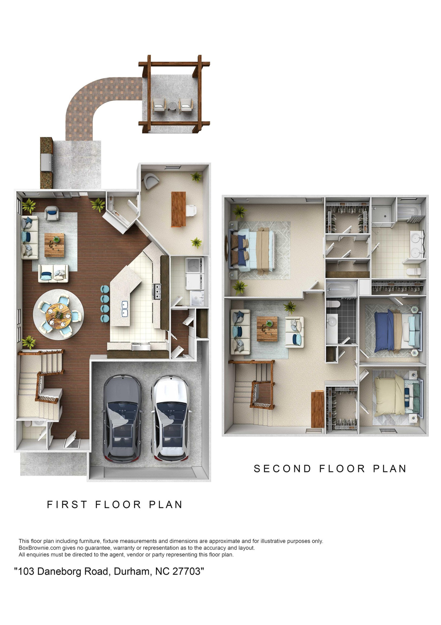 103 Daneborg Road Durham, NC 27703 - Photo 43 of 44 a black and white photo of a living room