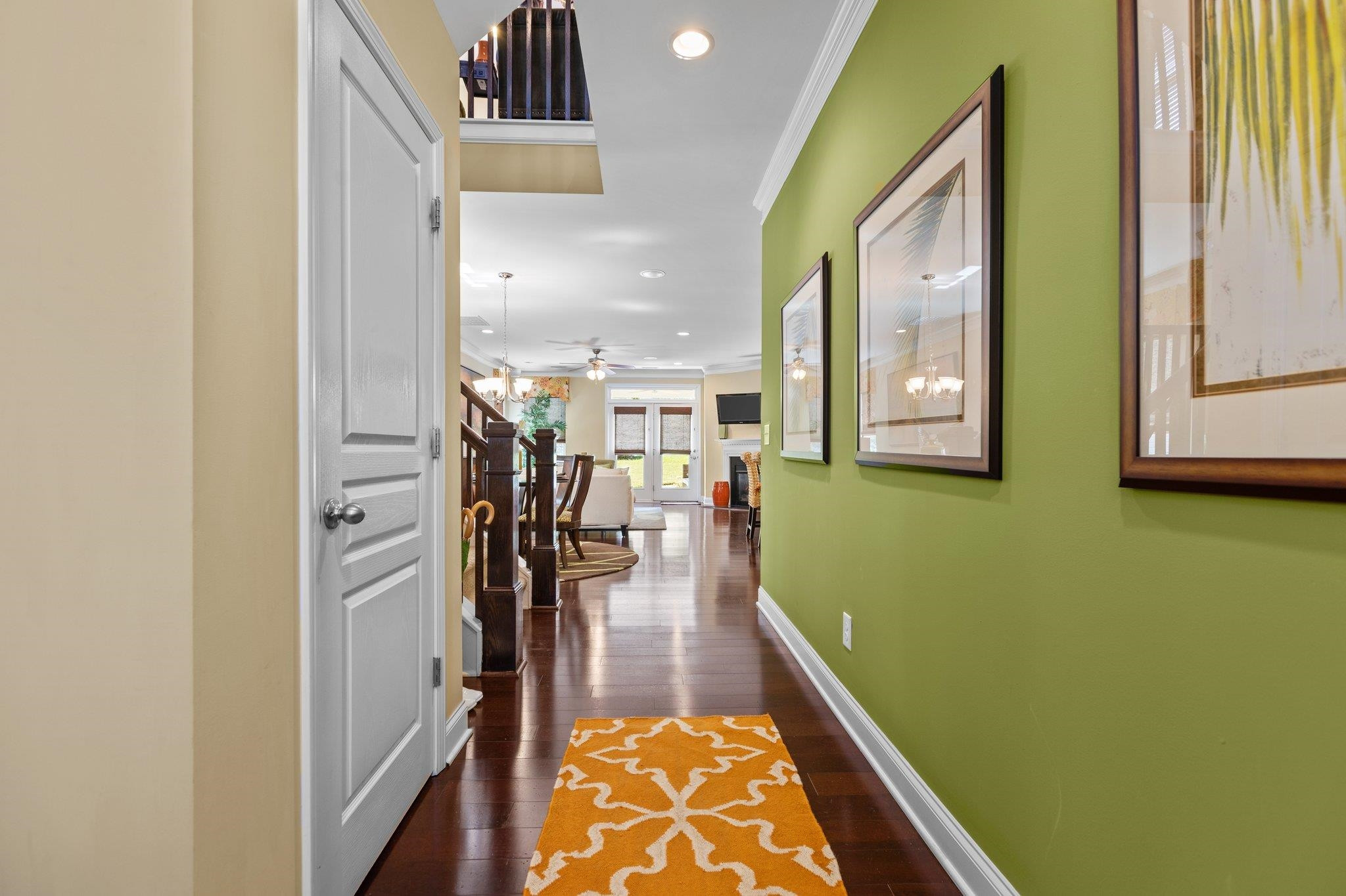 103 Daneborg Road Durham, NC 27703 - Photo 7 of 44 a view of a hallway with furniture and a window