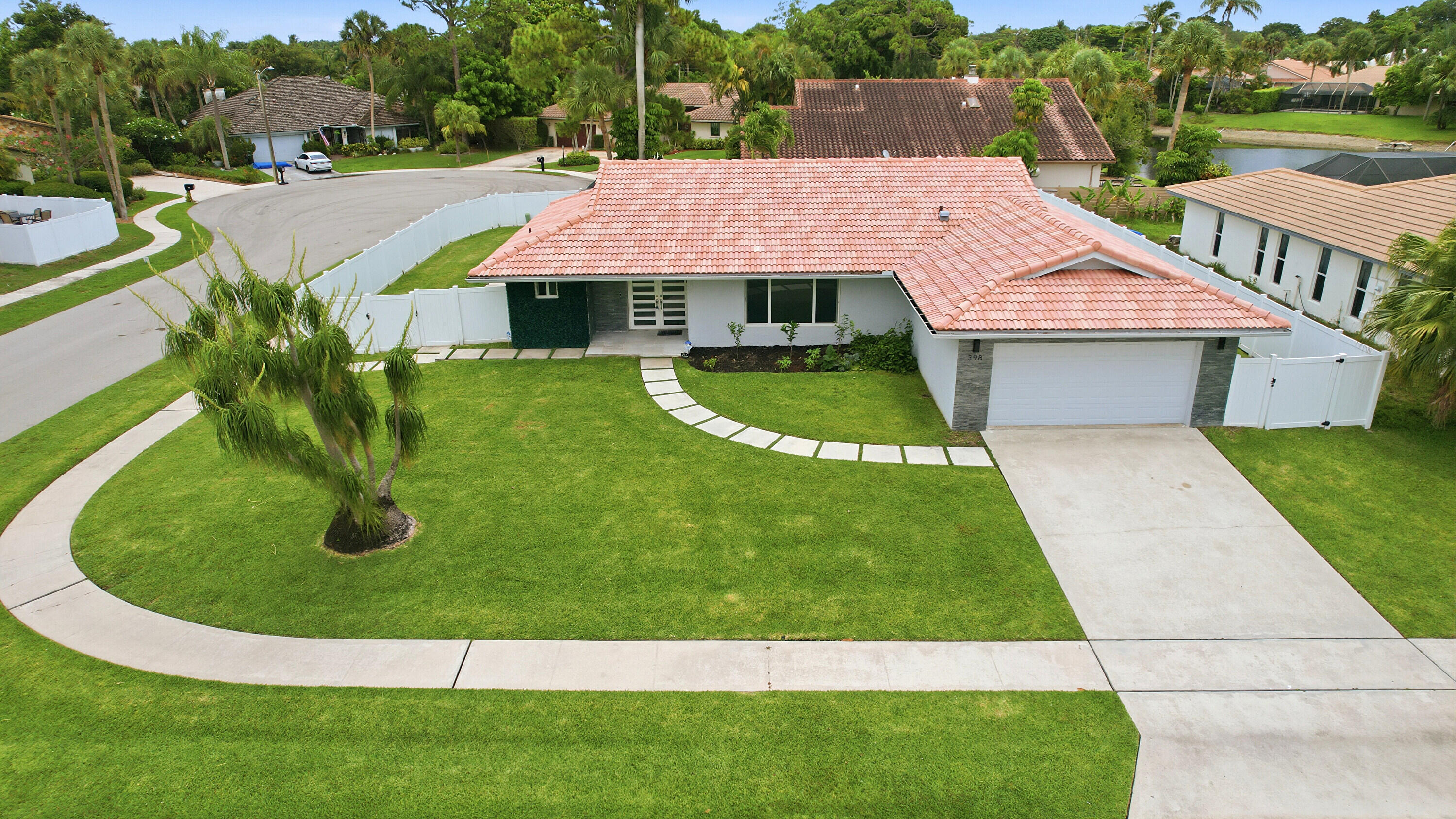Aerial Front View