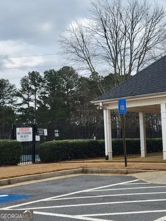 a view of a house with a park