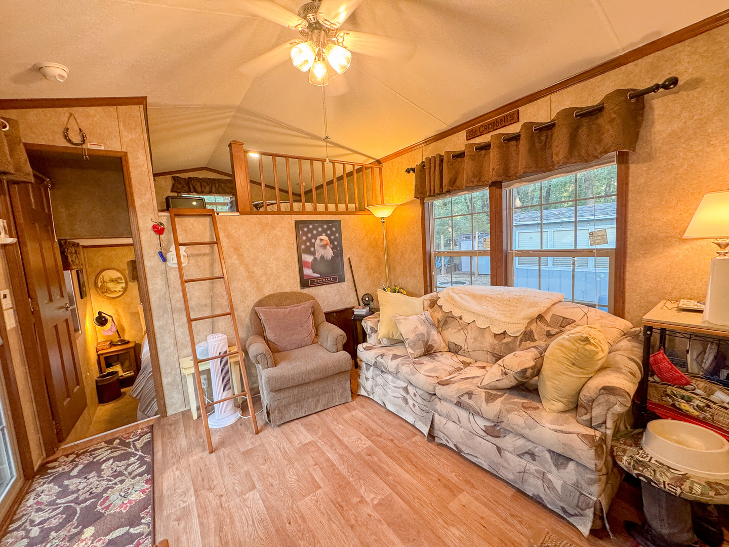 15-185 Woodhaven Sublette, IL 61367 - Photo 12 of 22 a bed room with a bed and a chair