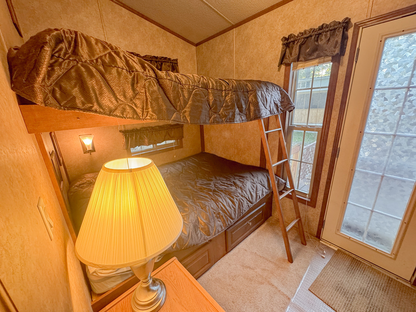 15-185 Woodhaven Sublette, IL 61367 - Photo 20 of 22 a bedroom with a bed and wooden floor