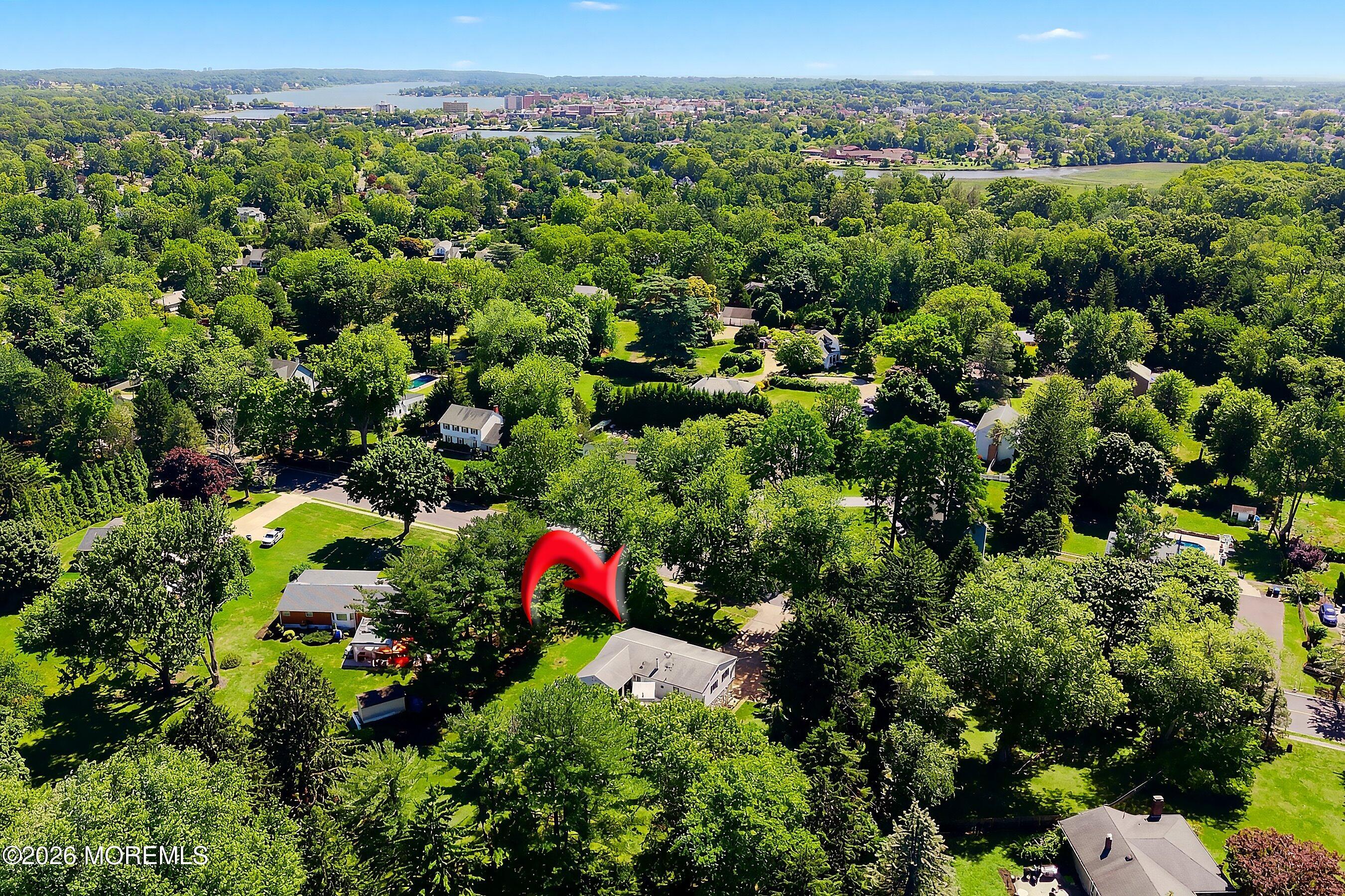 54 Half Mile Road Red Bank, NJ 07701 - Photo 42 of 50 02-Aerial 1 ARROW