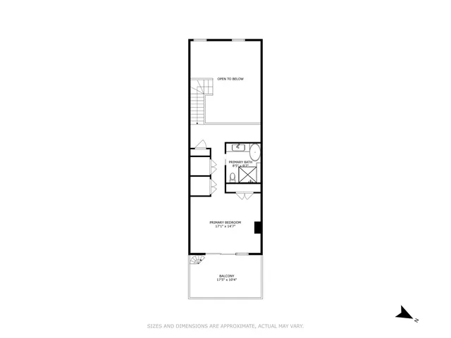 a picture of a room with a white wall and a picture