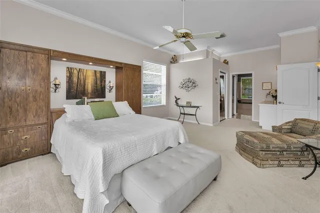 a spacious bathroom with a sink a mirror and a shower
