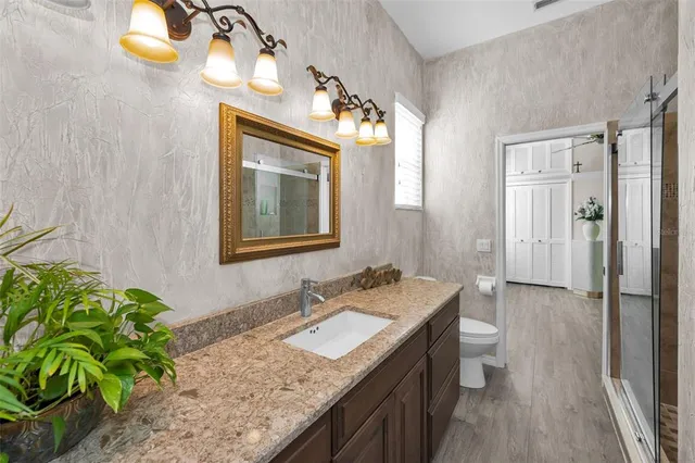 a front view of house and yard with green space